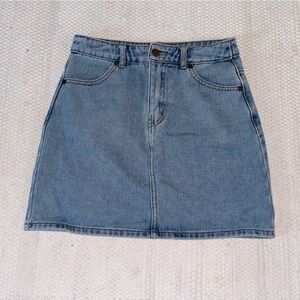 Forever 21 Blue Jean Skirt